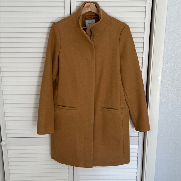 Old Navy Women's Camel Car Coat - Picture 1 of 3